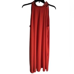 Est1946 Elegant Red Sleeveless Dress Size Large Sexy Date Night Party